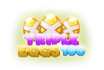 Image of the slot machine game Triple Eggs 100 provided by GameArt