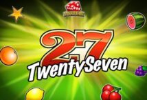 Image of the slot machine game Twenty Seven provided by Gamomat