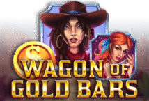 Image of the slot machine game Wagon of Gold Bars provided by Red Tiger Gaming