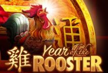 Image of the slot machine game Year of the Rooster provided by Genesis Gaming