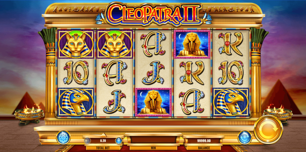Cleopatra2 Slot Screen
