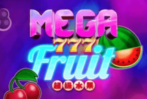 Image of the slot machine game Mega Fruit 777 provided by Manna Play