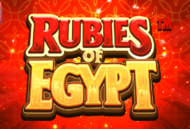 Image of the slot machine game Rubies of Egypt provided by Gamomat
