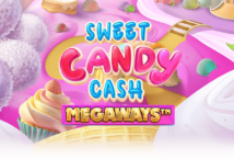 Image of the slot machine game Sweet Candy Cash Megaways provided by Iron Dog Studio