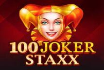 Image of the slot machine game 100 Joker Staxx provided by playson.