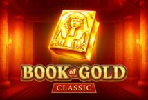Image of the slot machine game Book of Gold: Classic provided by 1x2 Gaming
