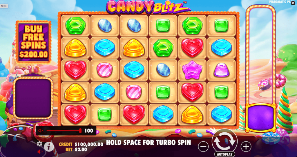 Candy Blitz Slot Screen