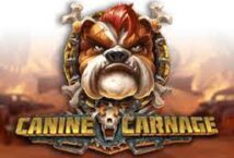 Image of the slot machine game Canine Carnage provided by Wild Boars Studios