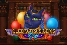 Image of the slot machine game Cleopatra’s Gems Bingo provided by Mascot Gaming