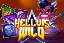 Image of the slot machine game Hellvis Wild provided by Woohoo Games