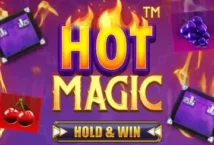 Image of the slot machine game Hot Magic Hold & Win provided by NetEnt