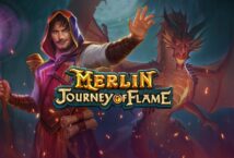 Image of the slot machine game Merlin: Journey of Flame provided by Play'n Go