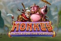 Image of the slot machine game Monkey: Battle for the Scrolls provided by Play'n Go