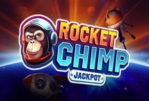 Image of the slot machine game Rocket Chimp Jackpot provided by Tom Horn Gaming