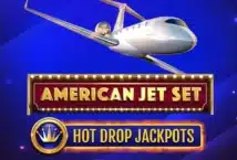 Image of the slot machine game American Jet Set: Hot Drop Jackpots provided by Woohoo Games