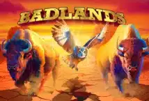 Image of the slot machine game Badlands provided by Revolver Gaming
