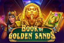 Image of the slot machine game Book of Golden Sands provided by Blueprint Gaming