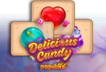Image of the slot machine game Delicious Candy Popwins provided by Stakelogic
