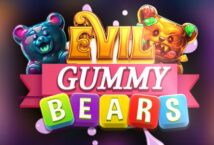 Image of the slot machine game Evil Gummy Bears provided by Peter & Sons