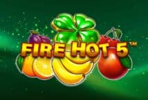 Image of the slot machine game Fire Hot 5 provided by Play'n Go