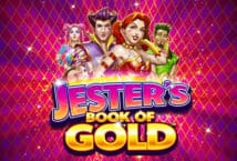 Image of the slot machine game Jester’s Book of Gold provided by Wazdan