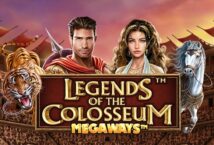 Image of the slot machine game Legends of the Colosseum Megaways provided by NetGaming