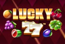 Image of the slot machine game Lucky 77 provided by BF Games