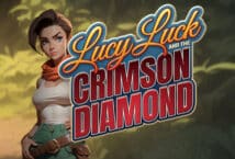 Image of the slot machine game Lucy Luck and the Crimson Diamond provided by Red Tiger Gaming
