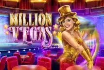 Image of the slot machine game Million Vegas provided by Red Rake Gaming