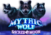 Image of the slot machine game Mythic Wolf Sacred Moon provided by Rival Gaming