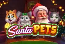 Image of the slot machine game Santa Pets provided by Swintt