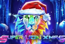 Image of the slot machine game Super Lion Xmas provided by Skywind Group