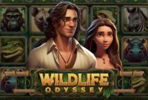 Image of the slot machine game Wildlife Odyssey provided by Spinomenal