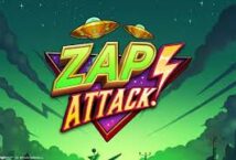 Image of the slot machine game Zap Attack provided by Play'n Go