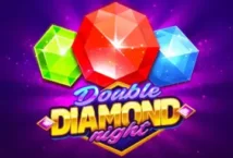 Image of the slot machine game Double Diamond Night provided by Playtech