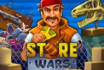 Image of the slot machine game Store Wars provided by Amigo Gaming