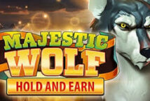 Image of the slot machine game Majestic Wolf provided by Red Tiger Gaming