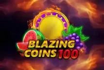 Image of the slot machine game Blazing Coins 100 provided by Peter & Sons