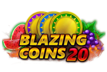Image of the slot machine game Blazing Coins 20 provided by Red Tiger Gaming
