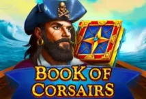 Image of the slot machine game Book of Corsairs provided by Thunderkick