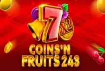 Image of the slot machine game Coins’n Fruits 243 provided by 1spin4win