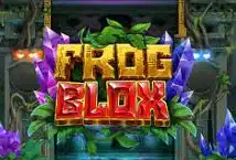 Image of the slot machine game Frogblox provided by Elk Studios