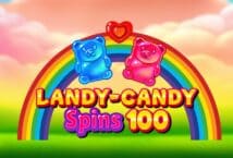 Image of the slot machine game Landy-Candy Spins 100 provided by Ruby Play