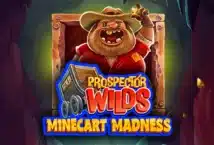 Image of the slot machine game Prospector Wilds Minecart Madness provided by Wazdan