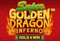 Image of the slot machine game Super Golden Dragon Inferno provided by Betsoft Gaming