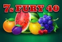 Image of the slot machine game 7s Fury 40 provided by GameArt