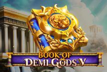 Image of the slot machine game Book of Demi Gods V provided by Spinomenal