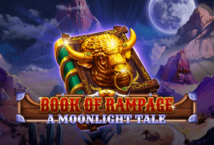 Image of the slot machine game Book of Rampage: A Moonlight Tale provided by Spinomenal