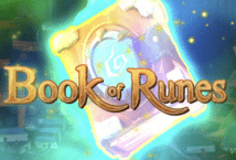 Image of the slot machine game Book of Runes provided by Mancala Gaming