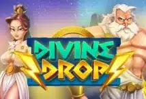 Image of the slot machine game Divine Drop provided by Hacksaw Gaming